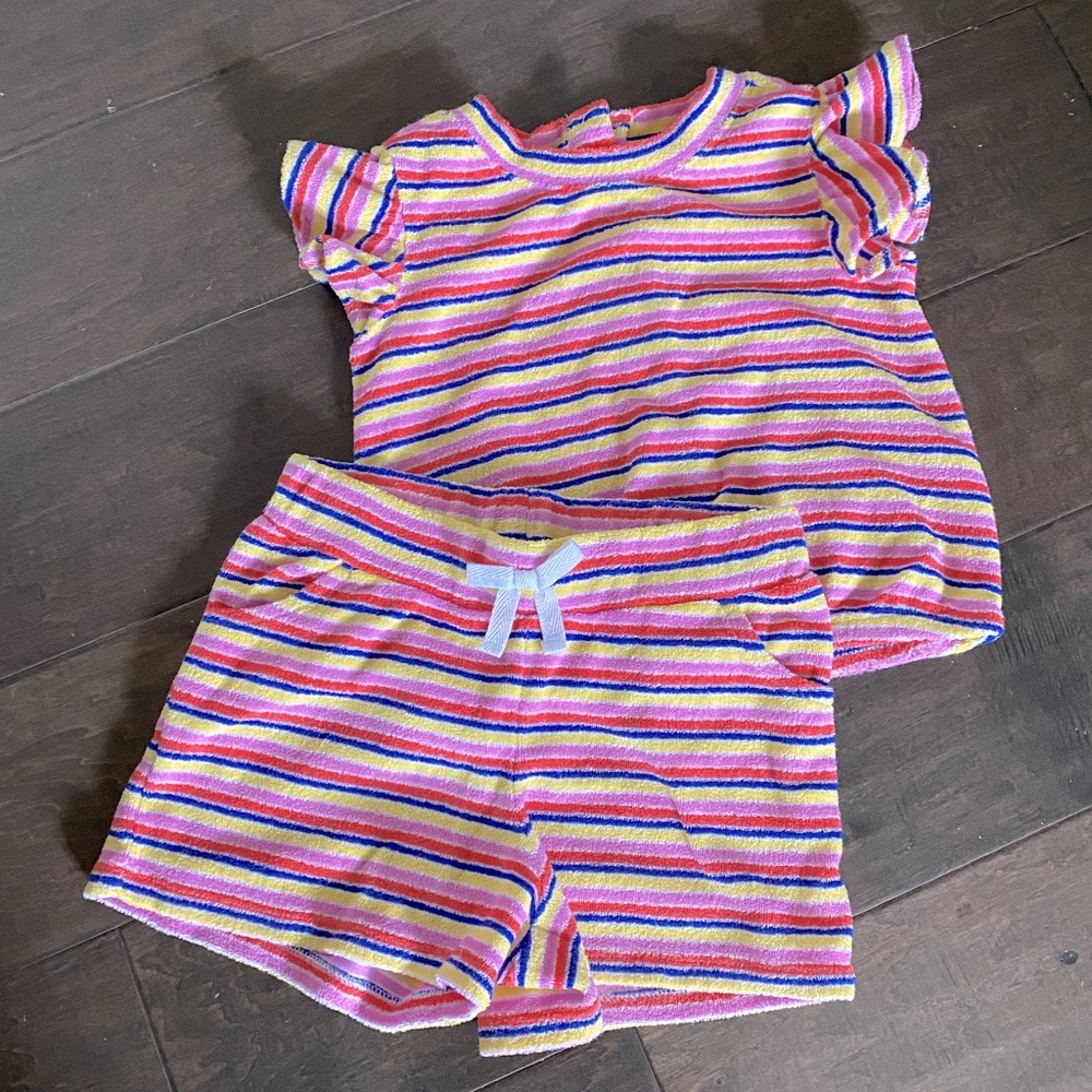 Janie and Jack Kaavia James Union Wade collab outfit 3T EUC